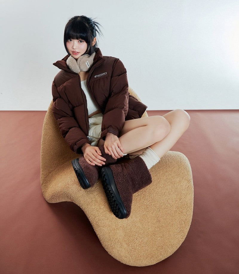 *Dis特價款*（建議大一碼）【WE ARE】韓國Discovery毛絨短靴子DXSH6414N