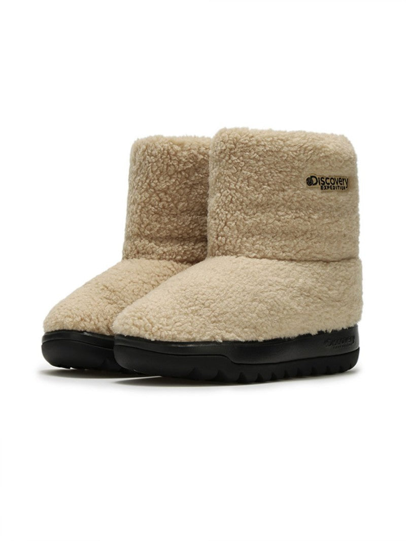 *Dis特價款*（建議大一碼）【WE ARE】韓國Discovery毛絨短靴子DXSH6414N
