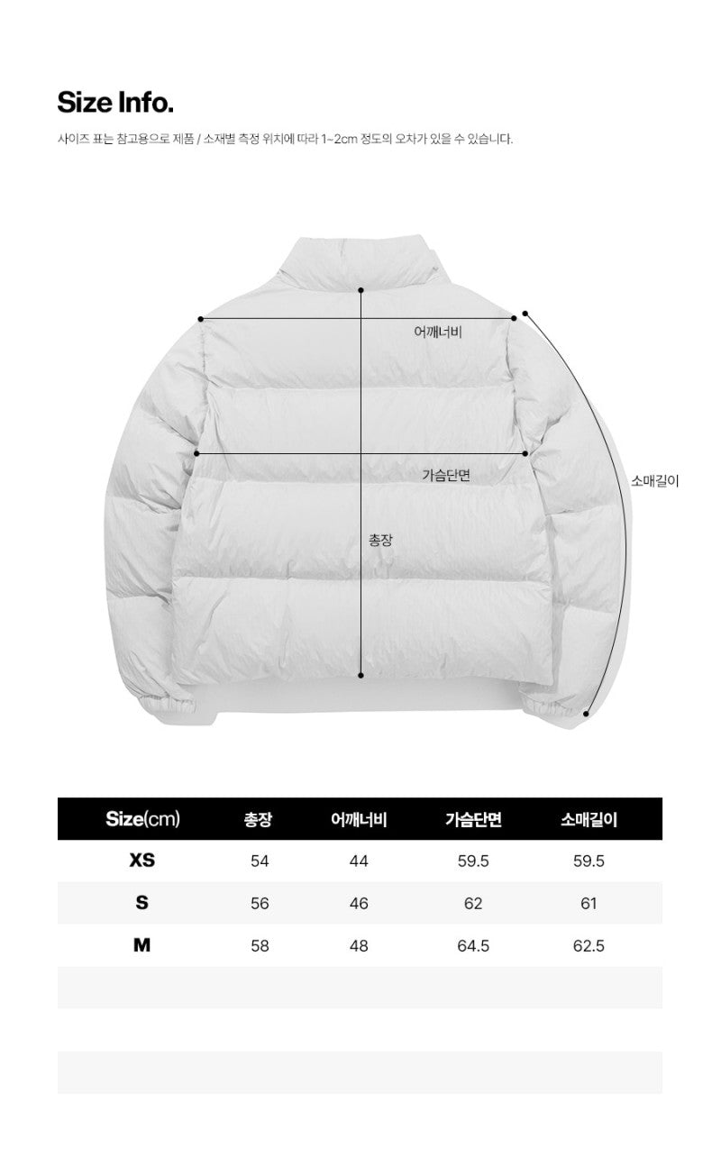 【WE ARE】韓國Diadora休閒羽絨外套D5422LDJ95