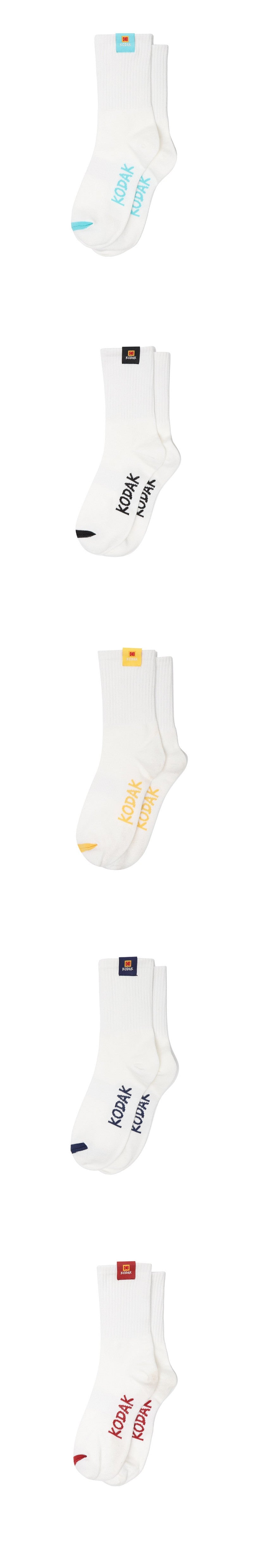 【WE ARE】韓國KODAK柯達休閒襪子5色一組K5343LSC26