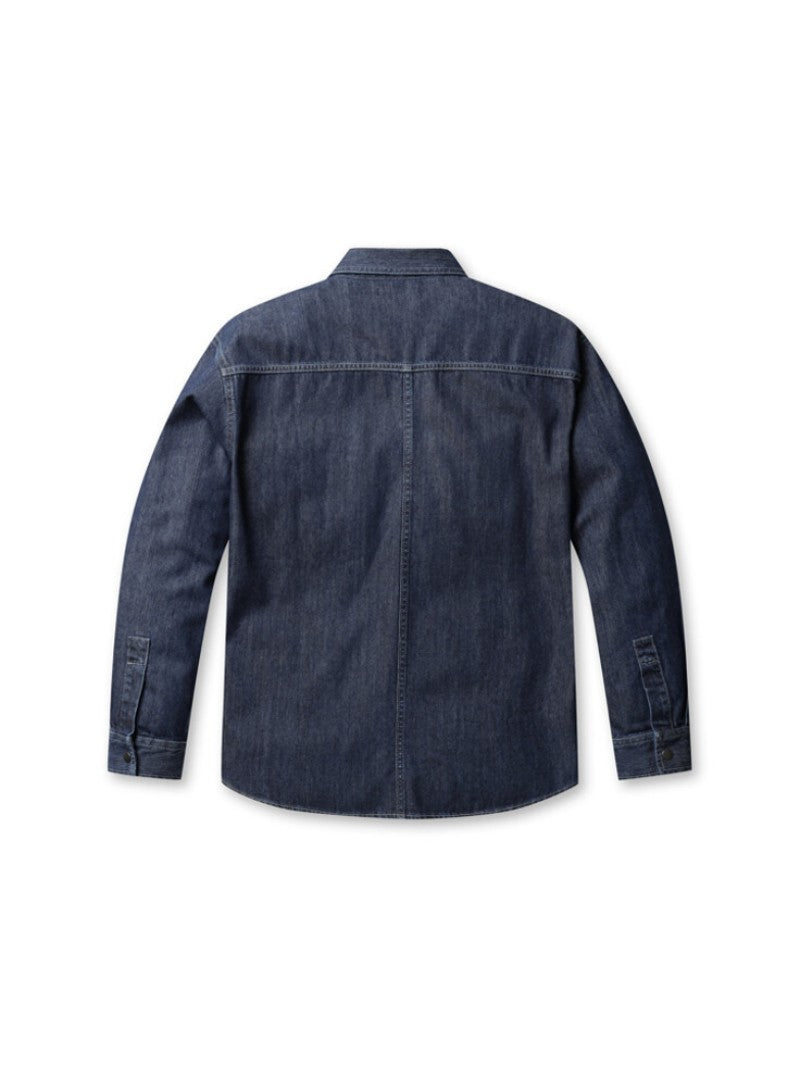 【WE ARE】韓國POLHAM休閒牛仔襯衫PHF4WC1049