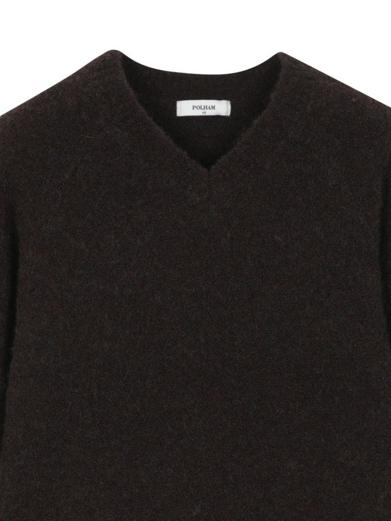 【WE ARE】韓國POLHAM休閒V領毛衣PHF4EV2010