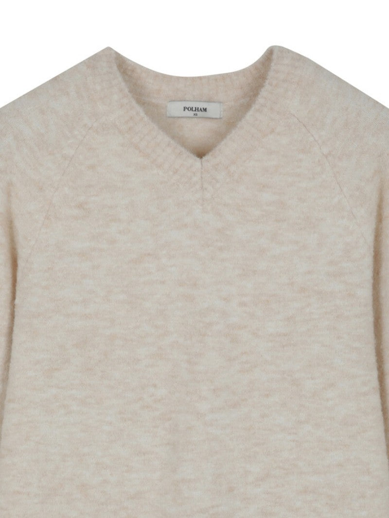【WE ARE】韓國POLHAM休閒V領毛衣PHF4EV2010