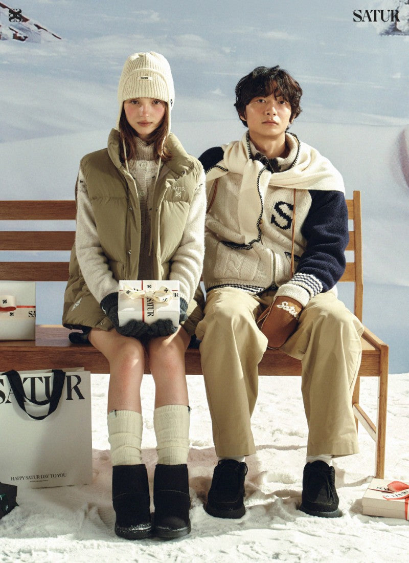 男女同款【WE ARE】韓國Satur鴨絨馬甲背心SA254UDW09