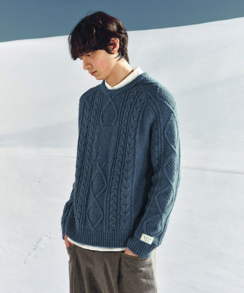 男女同款【WE ARE】韓國Satur毛衣SA254UKT15