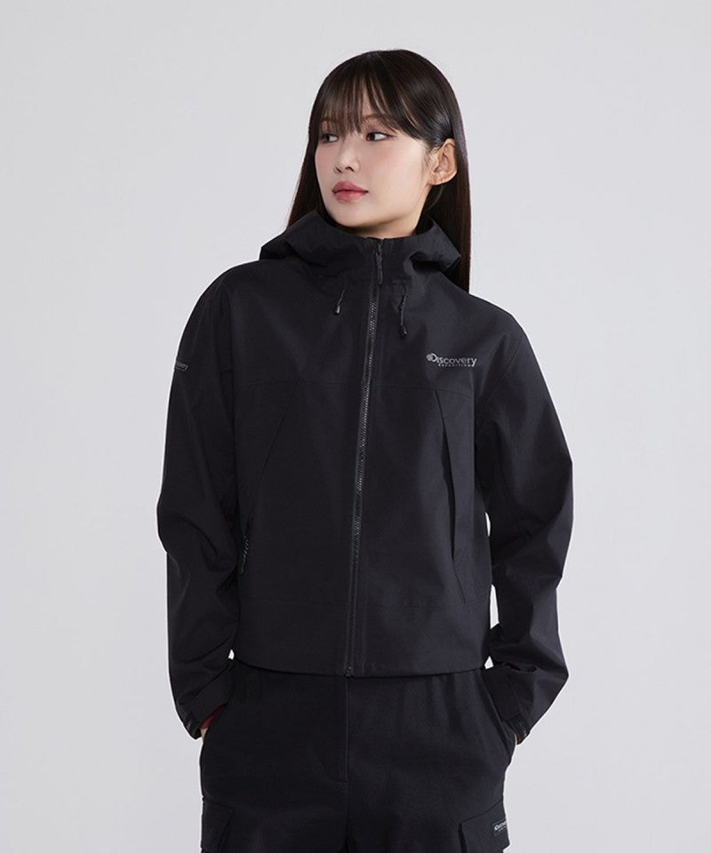 *特價款*女款【WE ARE】韓國Discovery BERTEX連帽防潑水風衣外套DWWJ4A054