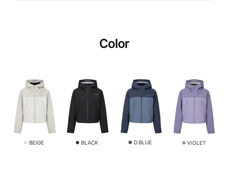 *特價款*女款【WE ARE】韓國Discovery BERTEX連帽防潑水風衣外套DWWJ4A054