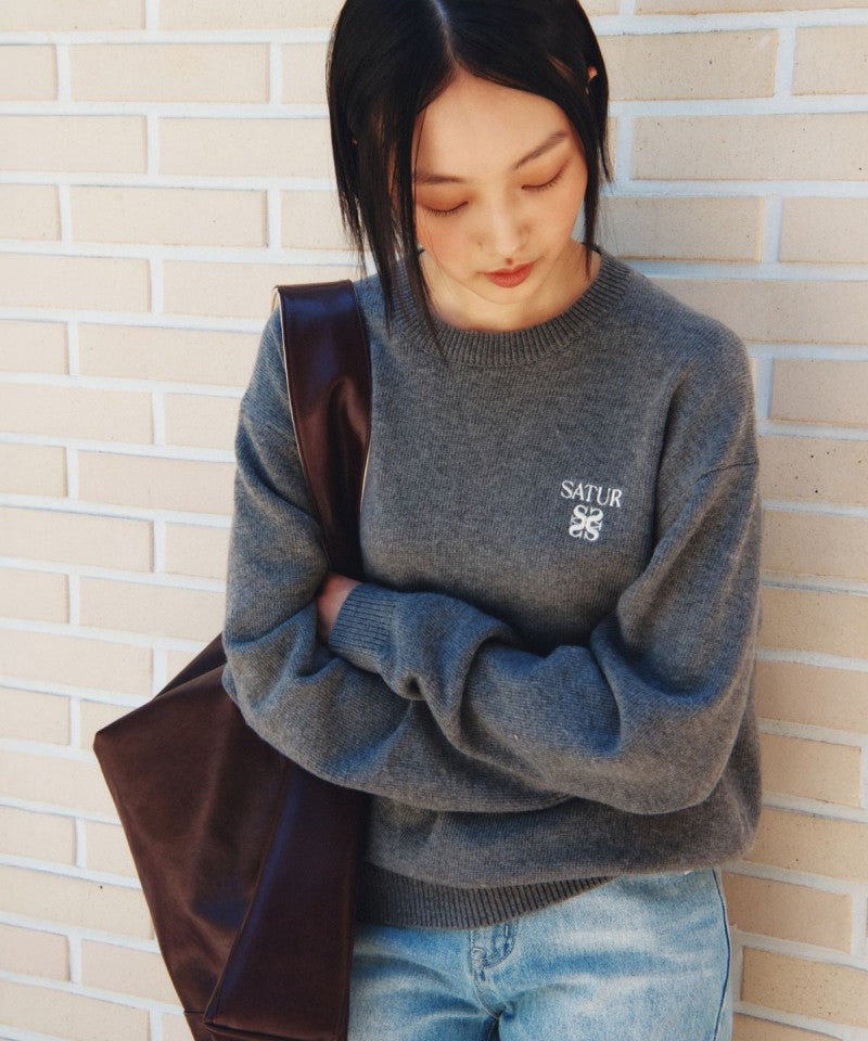 男女同款【WE ARE】韓國Satur毛衣SA253UKT11