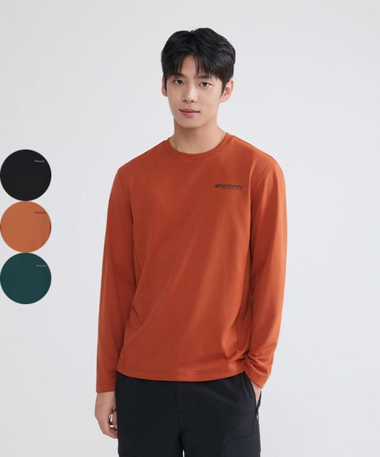 *Dis特價款* 男款【WE ARE】韓國Discovery長袖T恤DMRL3M054