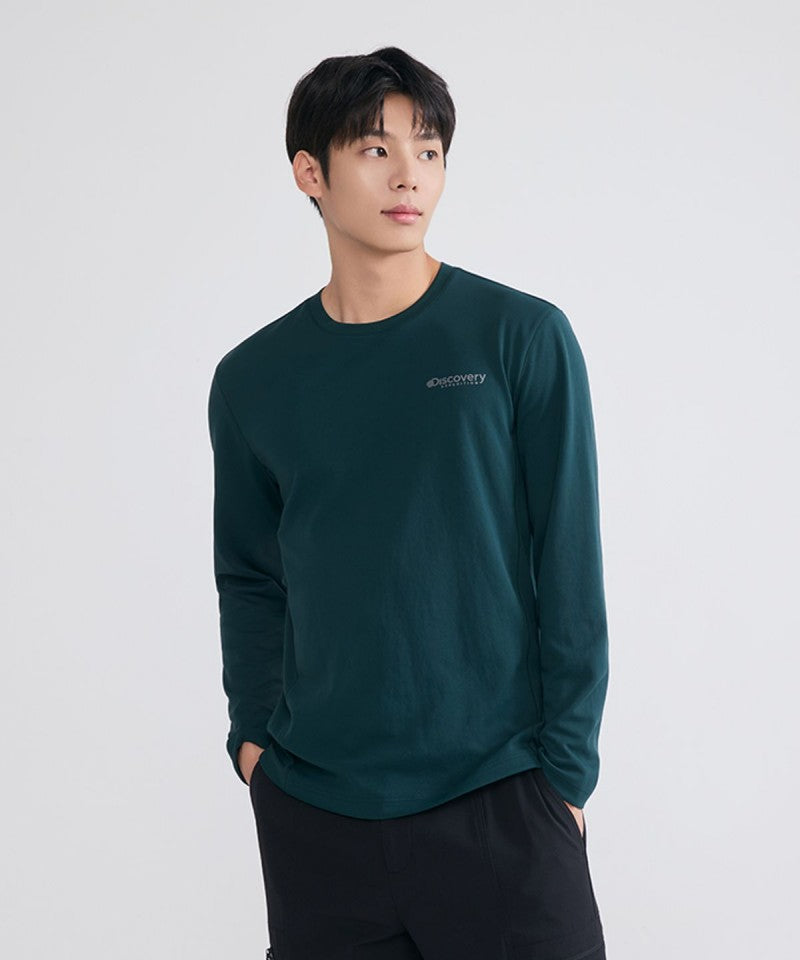*Dis特價款* 男款【WE ARE】韓國Discovery長袖T恤DMRL3M054