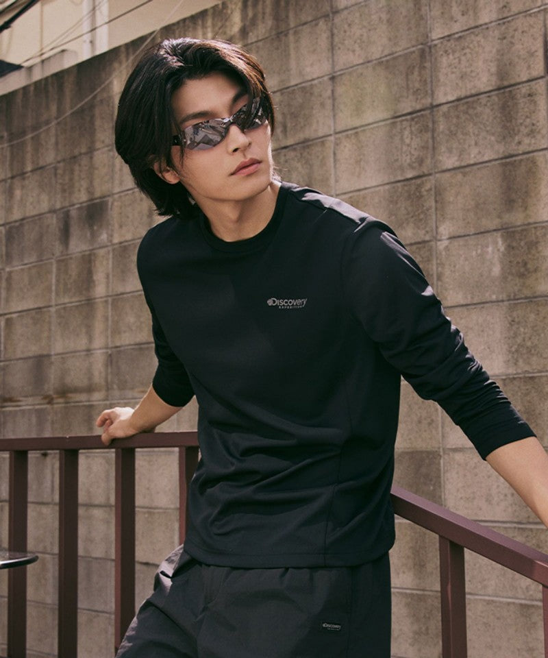 *Dis特價款* 男款【WE ARE】韓國Discovery長袖T恤DMRL3M054