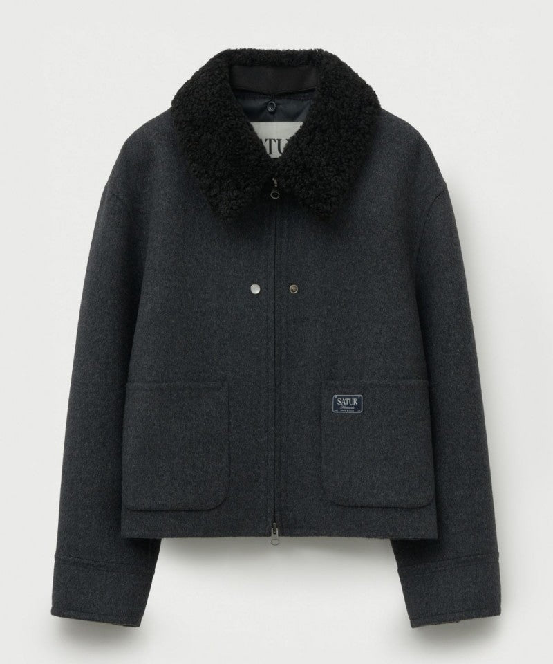 女款【WE ARE】韓國Satur呢子外套SA253WJK07