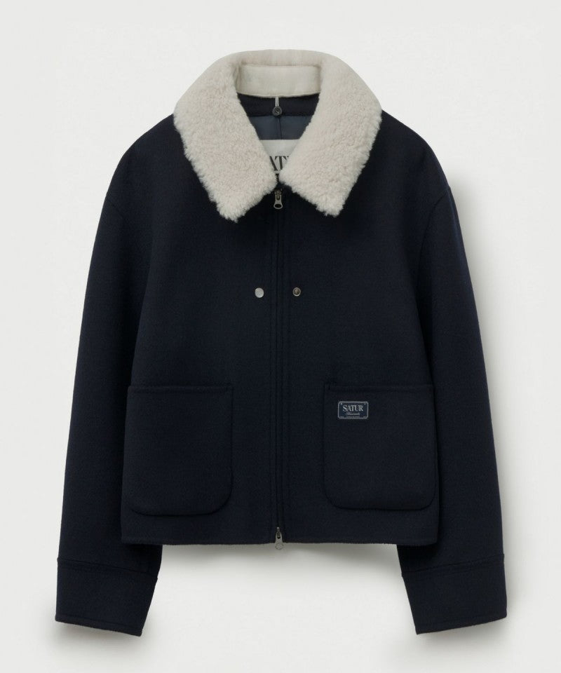 女款【WE ARE】韓國Satur呢子外套SA253WJK07