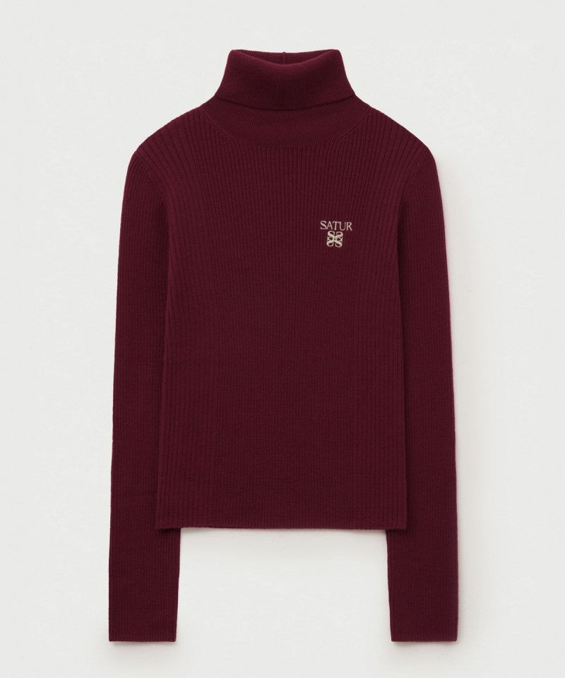 女款【WE ARE】韓國Satur針織高領毛衣SA253WKT30