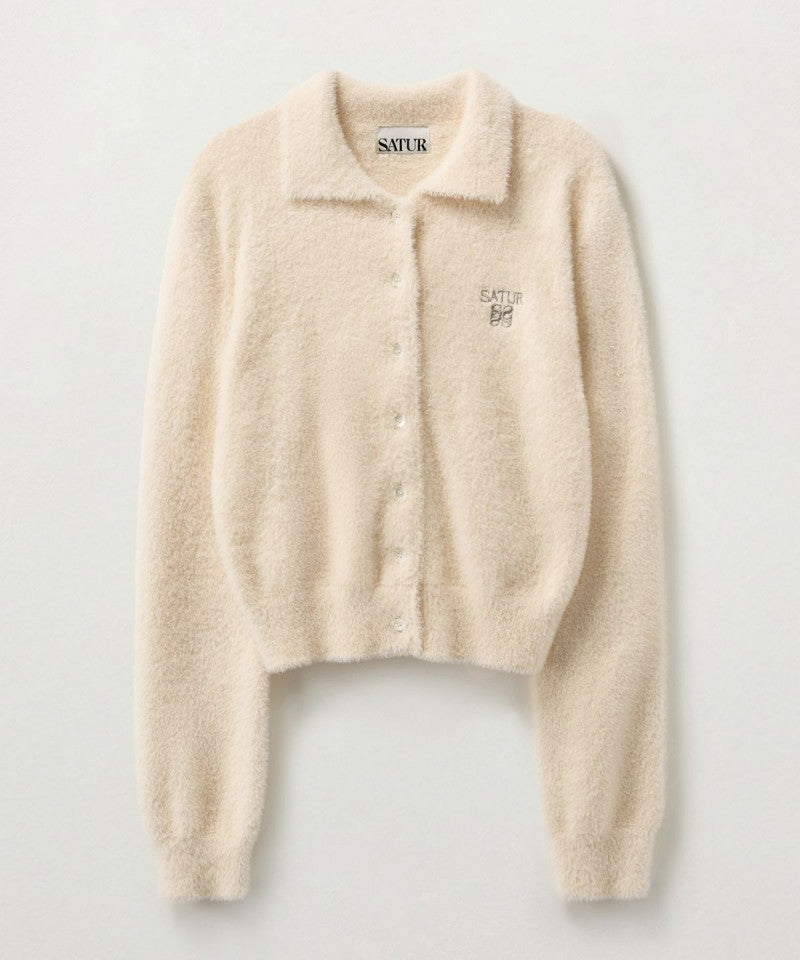 女款【WE ARE】韓國Satur毛絨開衫外套SA254WKC11