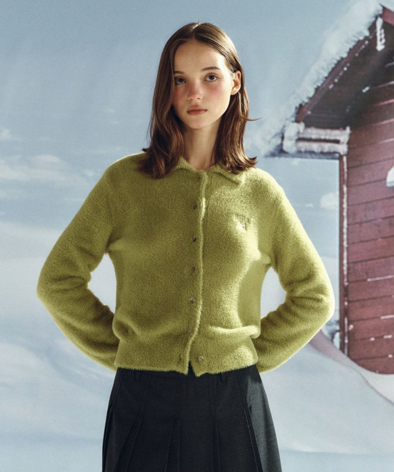 女款【WE ARE】韓國Satur毛絨開衫外套SA254WKC11