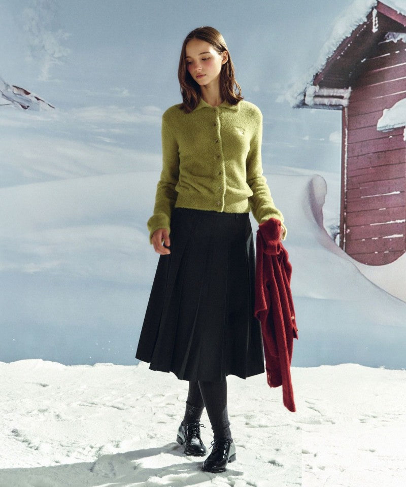 女款【WE ARE】韓國Satur毛絨開衫外套SA254WKC11