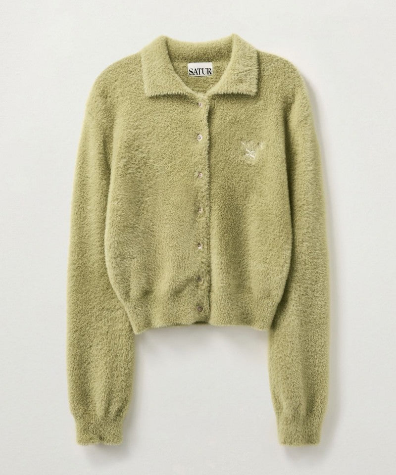 女款【WE ARE】韓國Satur毛絨開衫外套SA254WKC11