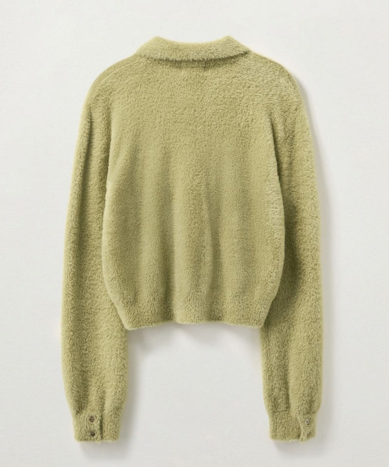 女款【WE ARE】韓國Satur毛絨開衫外套SA254WKC11