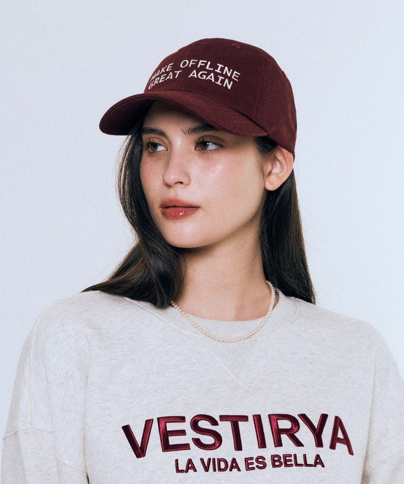 【WE ARE】韓國VESTIRYA休閒棒球帽VE2503CA002