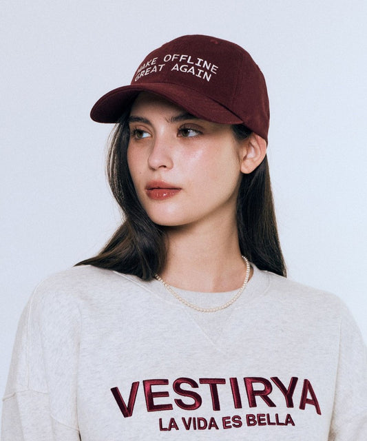 【WE ARE】韓國VESTIRYA休閒棒球帽VE2503CA002