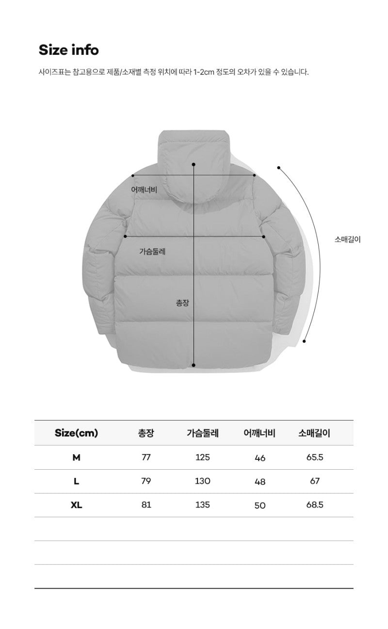 【WE ARE】韓國KODAK柯達連帽羽絨服外套K5423LDJ95