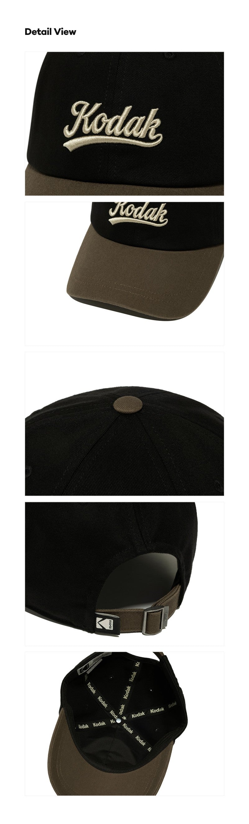 【WE ARE】韓國KODAK柯達 撞色棒球帽 K5343LCP66