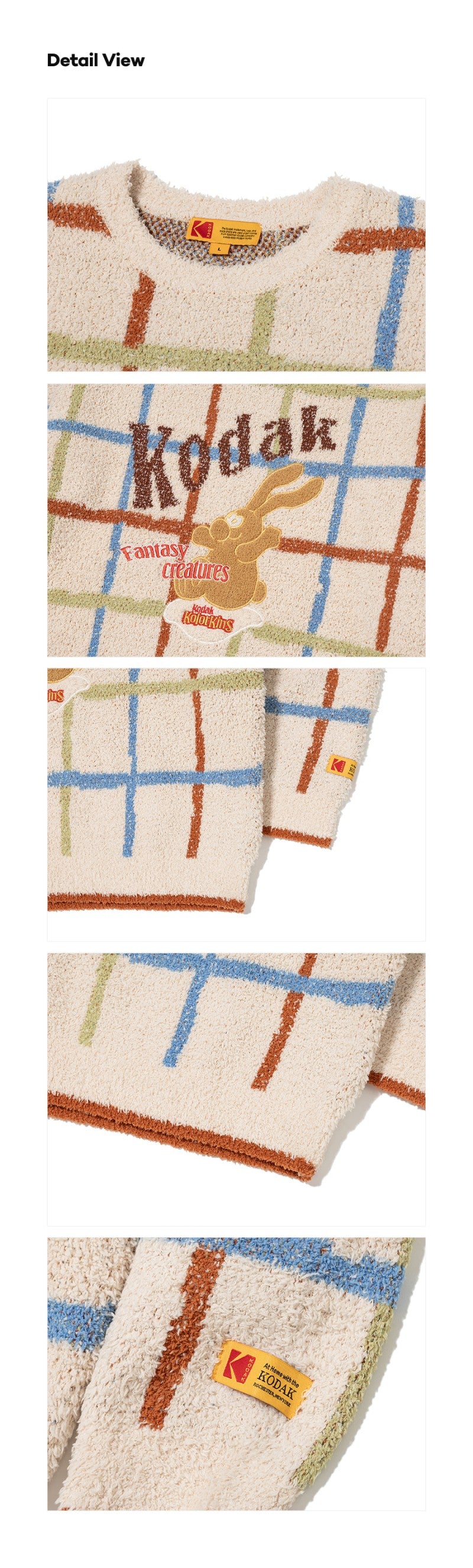 【WE ARE】韓國KODAK柯達毛巾料長袖T恤K5423LFSV1