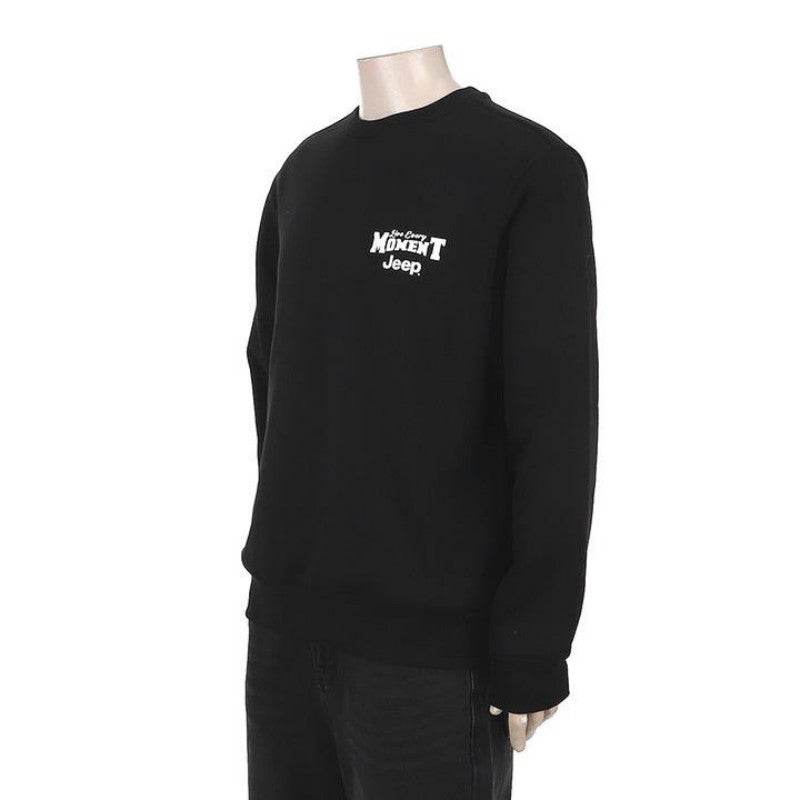 【WE ARE】韓國JEEP休閒圓領大學T衛衣JQ4TSU882