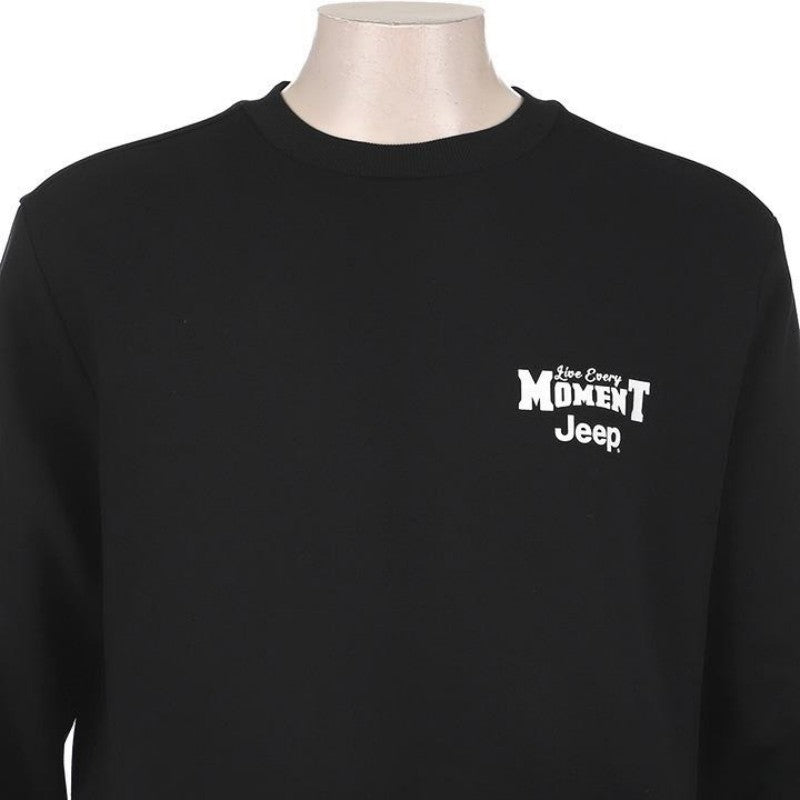 【WE ARE】韓國JEEP休閒圓領大學T衛衣JQ4TSU882