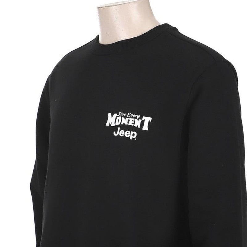 【WE ARE】韓國JEEP休閒圓領大學T衛衣JQ4TSU882