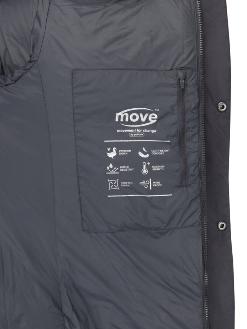 男女同款【WE ARE】韓國POLHAM長款鴨絨羽絨服外套PHF4JP1790