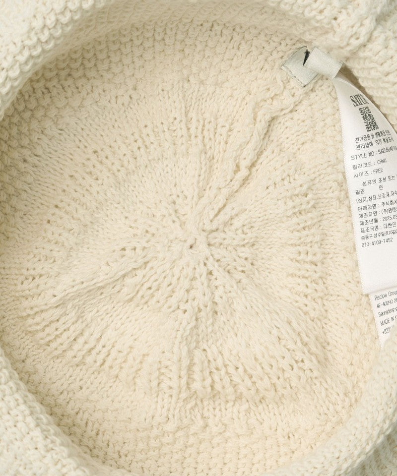 女款【WE ARE】韓國Satur休閒針織漁夫帽SA255UAP19