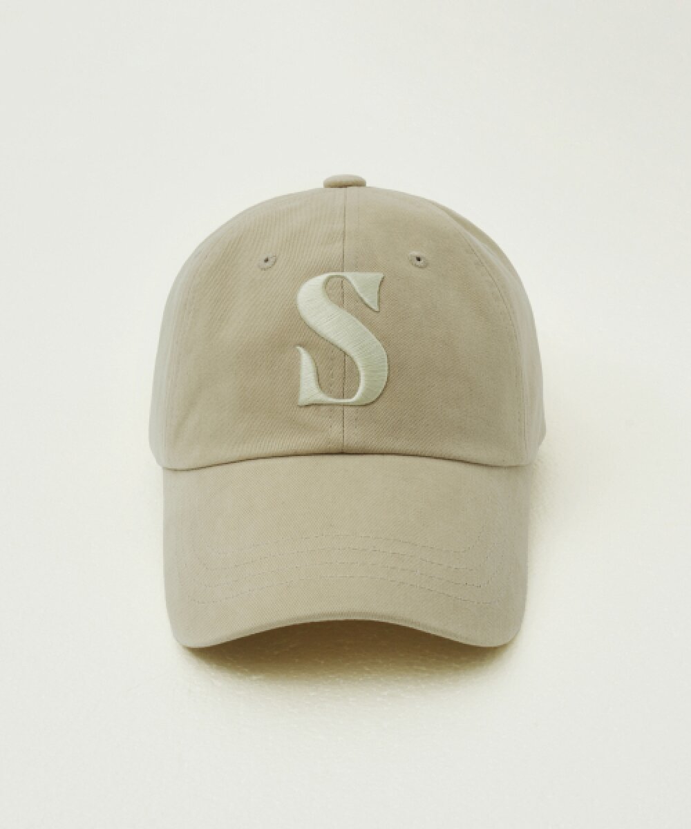 【WE ARE】Korea Satur casual big letter S baseball cap SA255UAP02/SA255UAP03