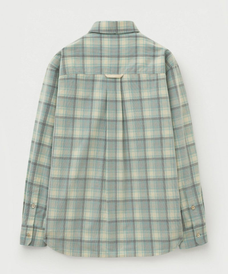 男女同款【WE ARE】韓國Satur格紋襯衫SA253USH02