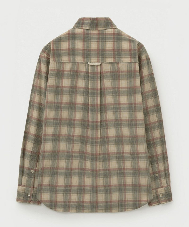 男女同款【WE ARE】韓國Satur格紋襯衫SA253USH02