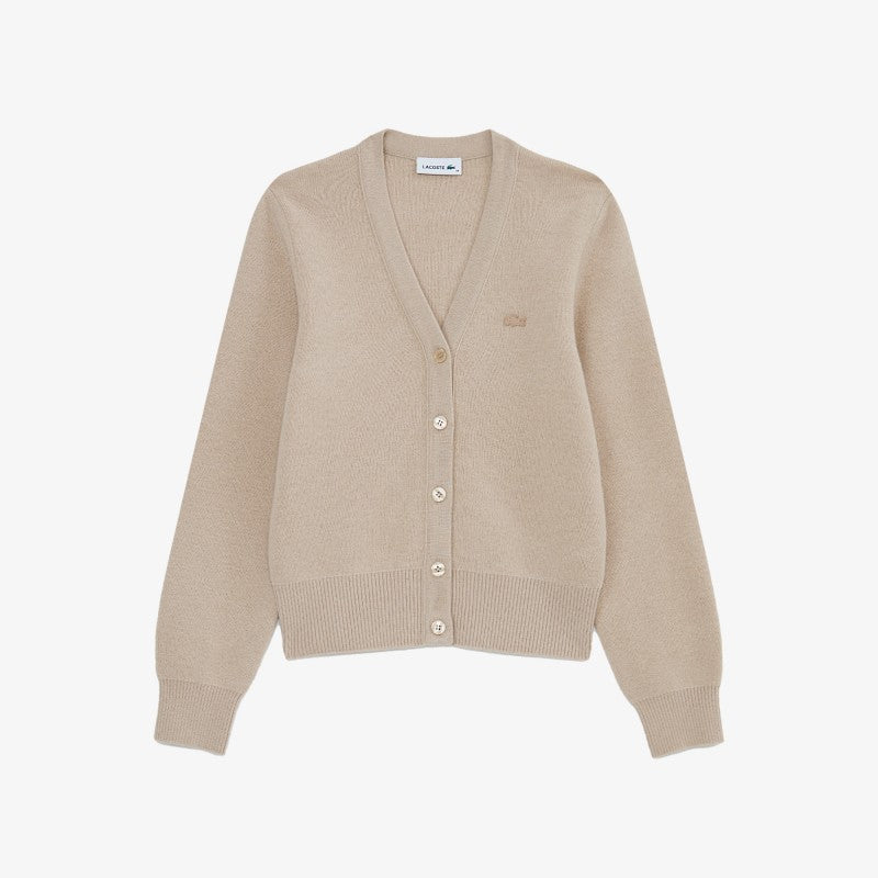 女款【WE ARE】韓國LACOSTE鱷魚開衫外套AF209E55N