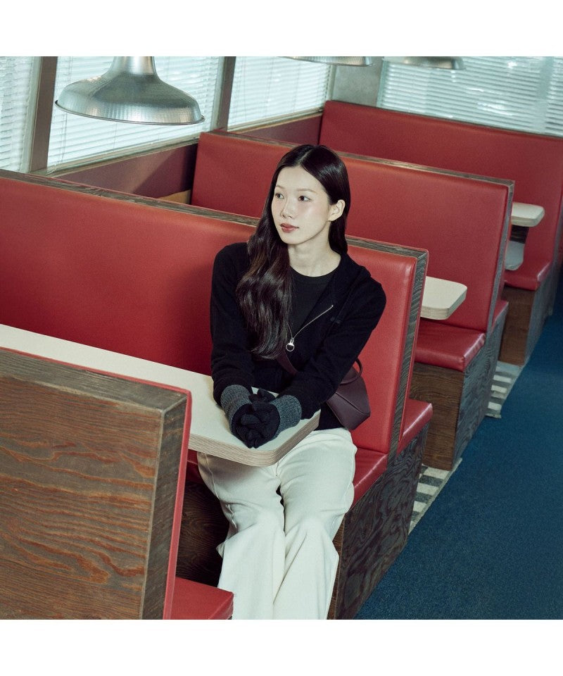 女款【WE ARE】韓國LACOSTE鱷魚開衫外套AF401E55N