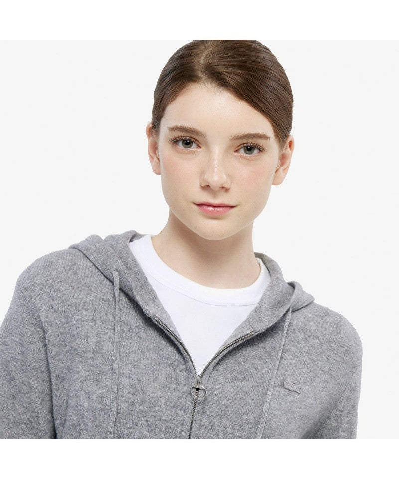 女款【WE ARE】韓國LACOSTE鱷魚開衫外套AF401E55N