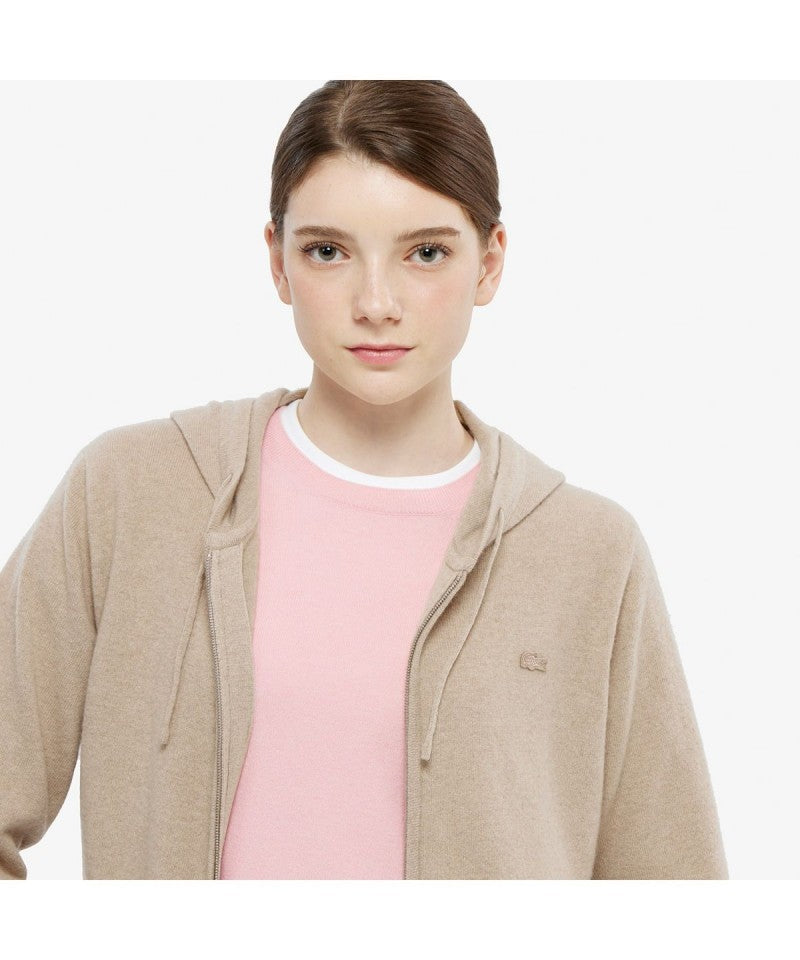 女款【WE ARE】韓國LACOSTE鱷魚開衫外套AF401E55N