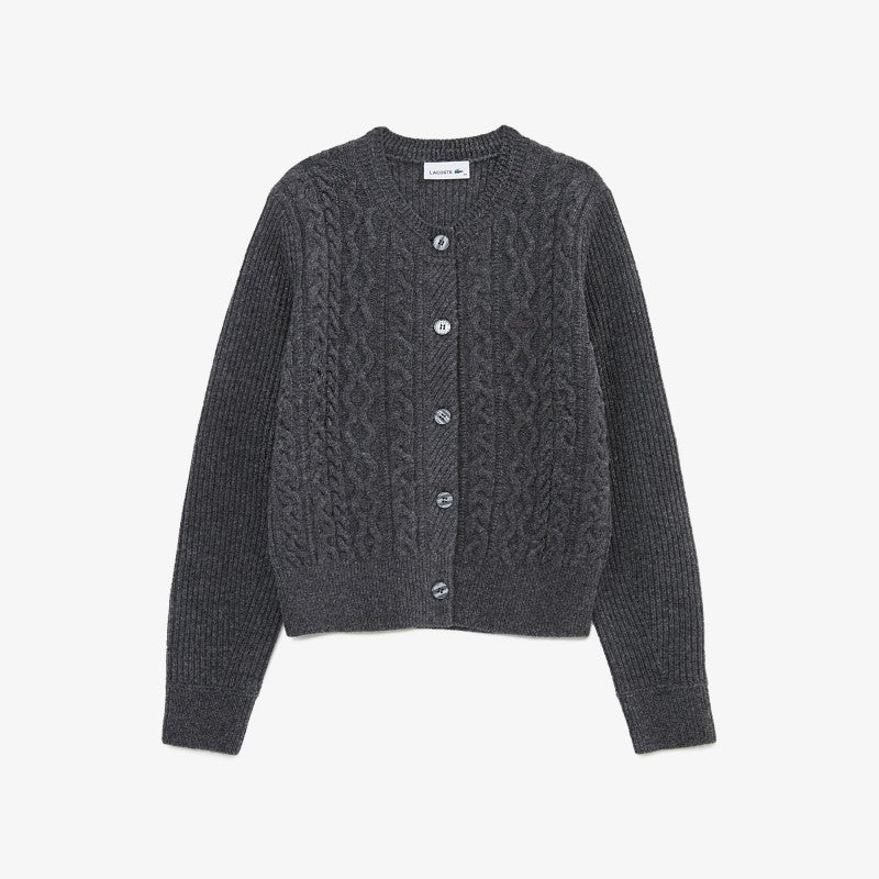 女款【WE ARE】韓國LACOSTE鱷魚開衫外套AF789E55N