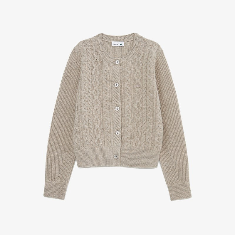 女款【WE ARE】韓國LACOSTE鱷魚開衫外套AF789E55N