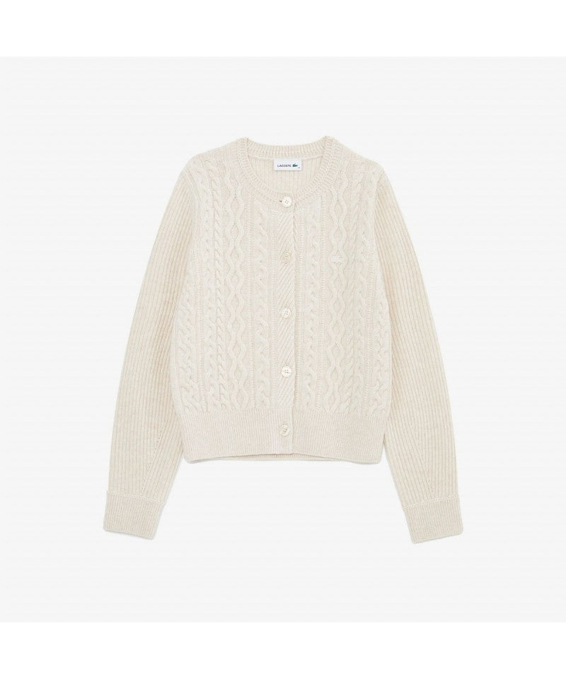 女款【WE ARE】韓國LACOSTE鱷魚開衫外套AF789E55N