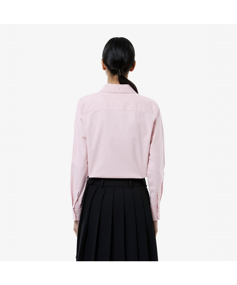 女款【WE ARE】韓國LACOSTE鱷魚襯衫CF224E55N