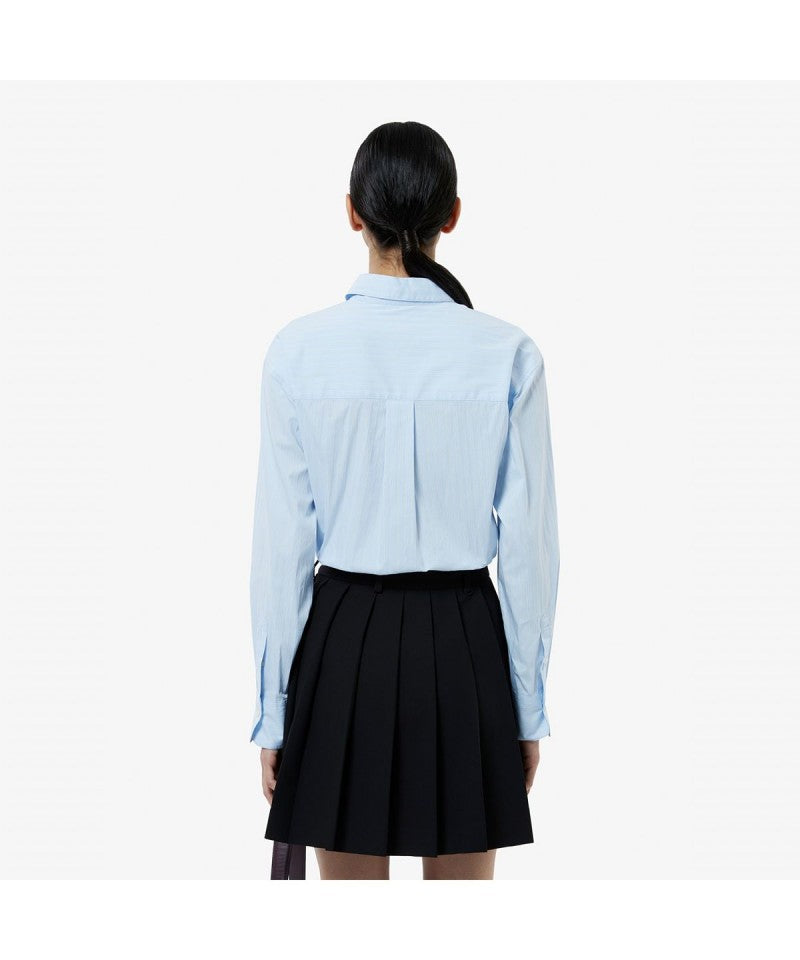 女款【WE ARE】韓國LACOSTE鱷魚襯衫CF292E55N