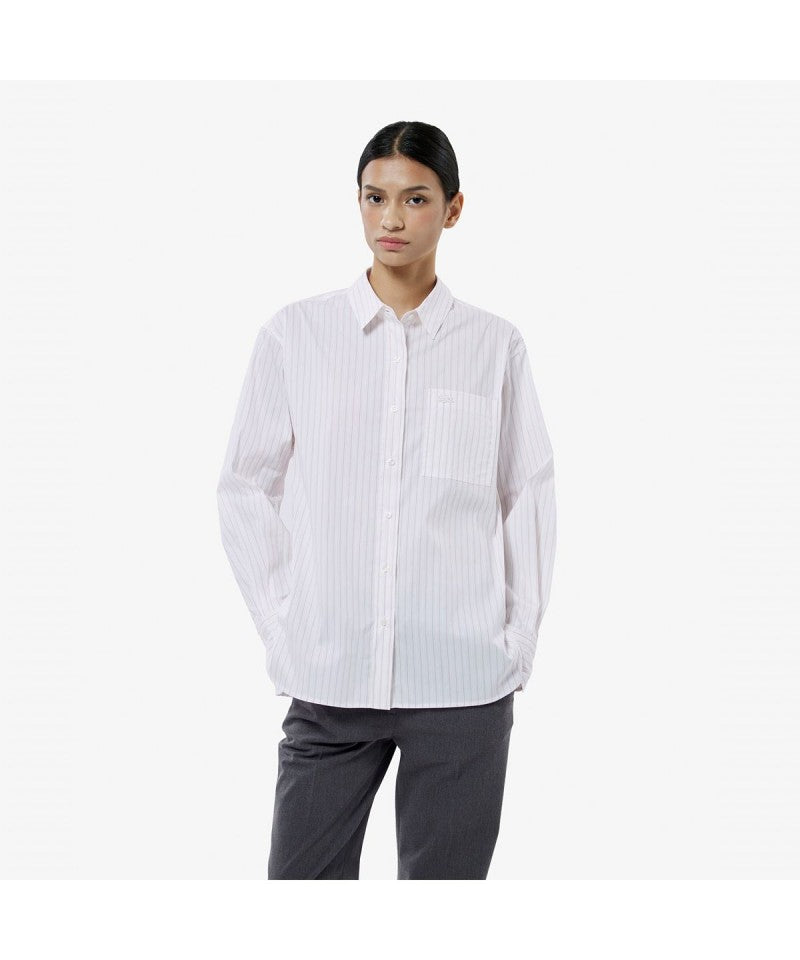 女款【WE ARE】韓國LACOSTE鱷魚襯衫CF292E55N