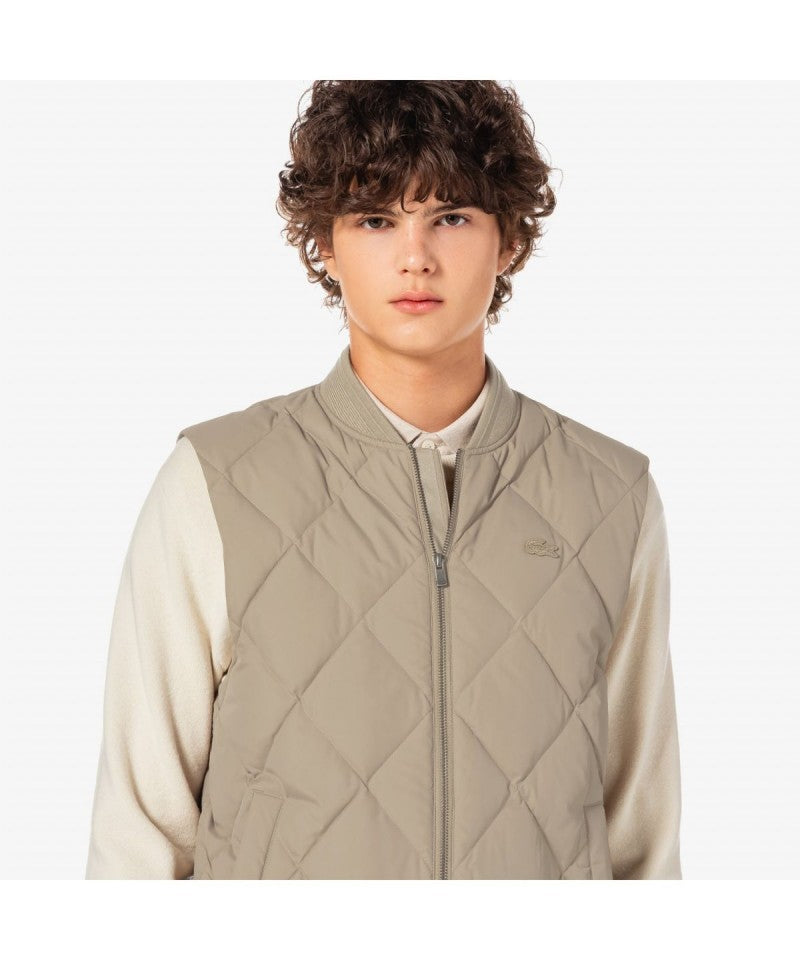 男款【WE ARE】韓國LACOSTE鱷魚羽絨馬甲外套BH282E55N