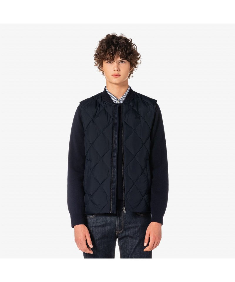 男款【WE ARE】韓國LACOSTE鱷魚羽絨馬甲外套BH282E55N