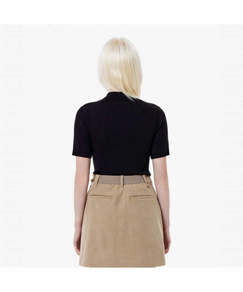 女款【WE ARE】韓國LACOSTE鱷魚POLO衫針織T恤PF570E55N