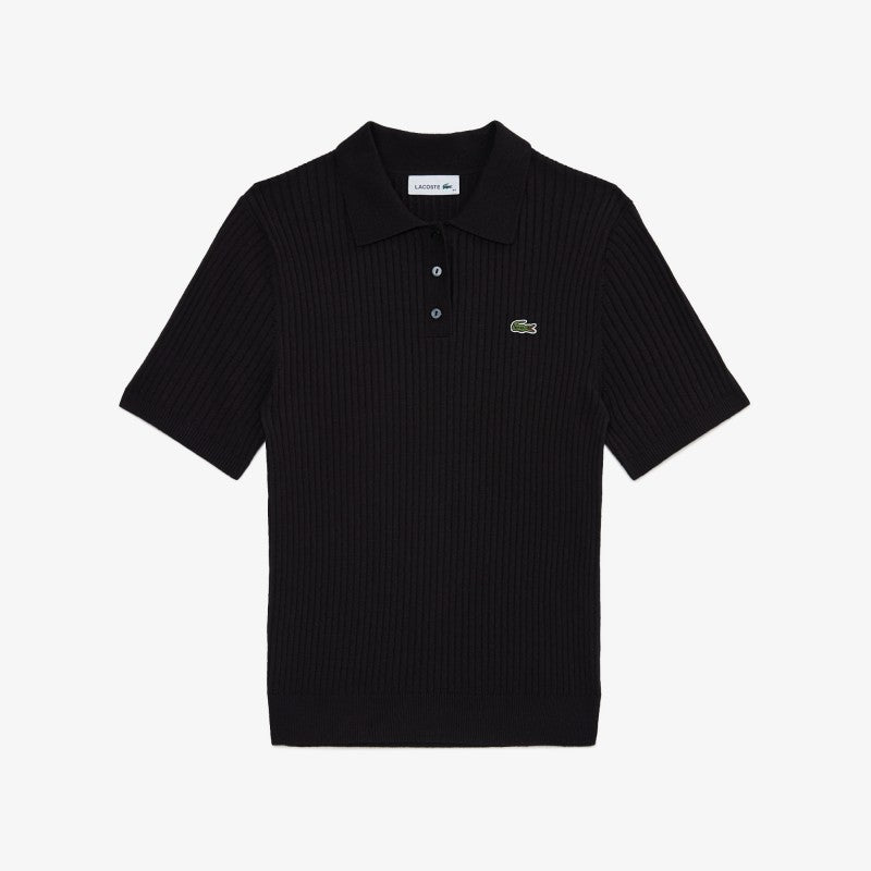 女款【WE ARE】韓國LACOSTE鱷魚POLO衫針織T恤PF570E55N